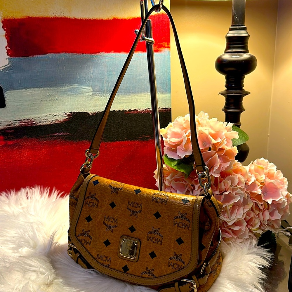 Mcm shoulder bag